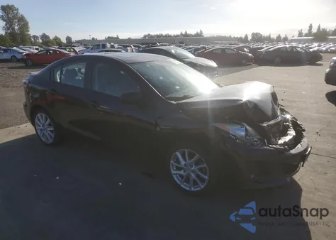 2012 Mazda 3 S from USA, damaged, VIN JM1BL1W65C1504527